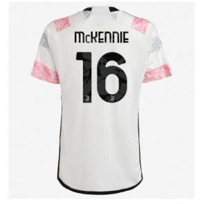 Juventus Weston McKennie #16 Udebanetrøje 2023-24 Kort ærmer